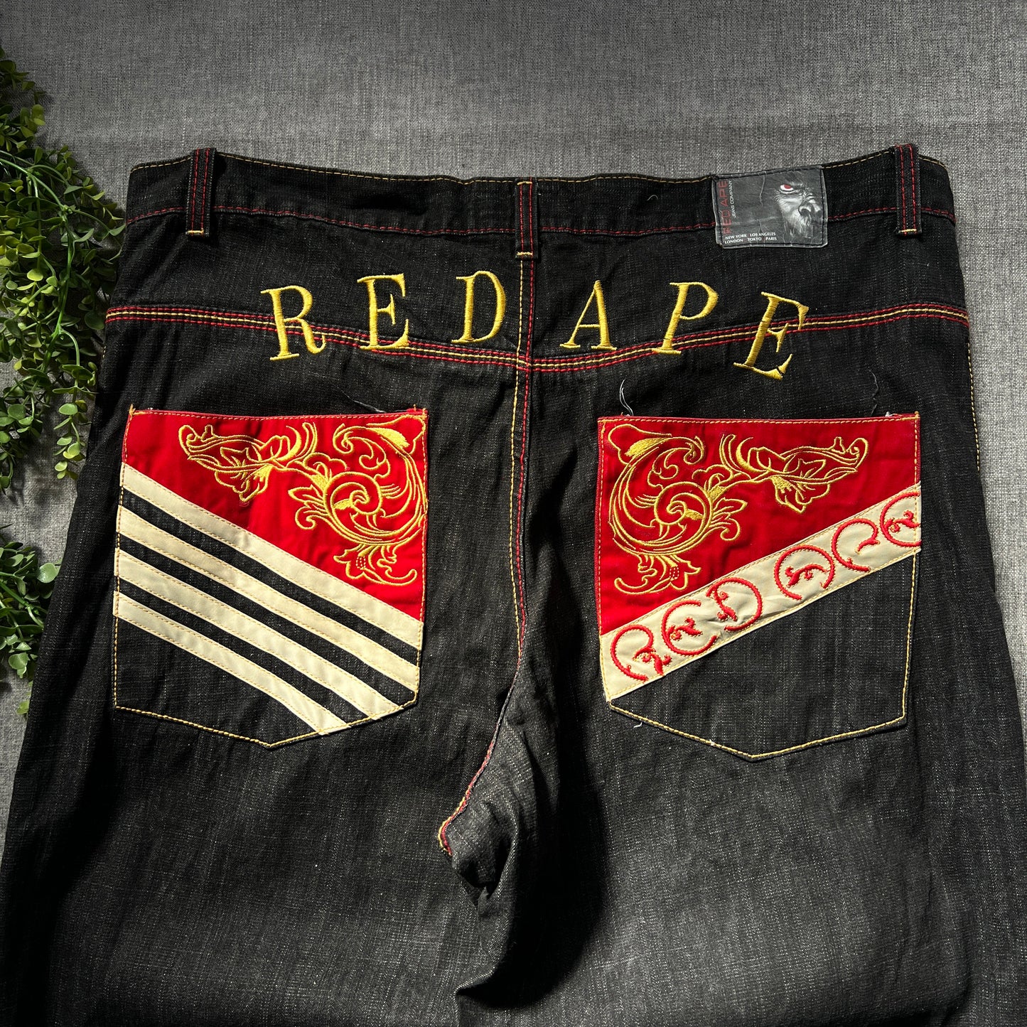 Red Ape Y2K Baggy Jeans