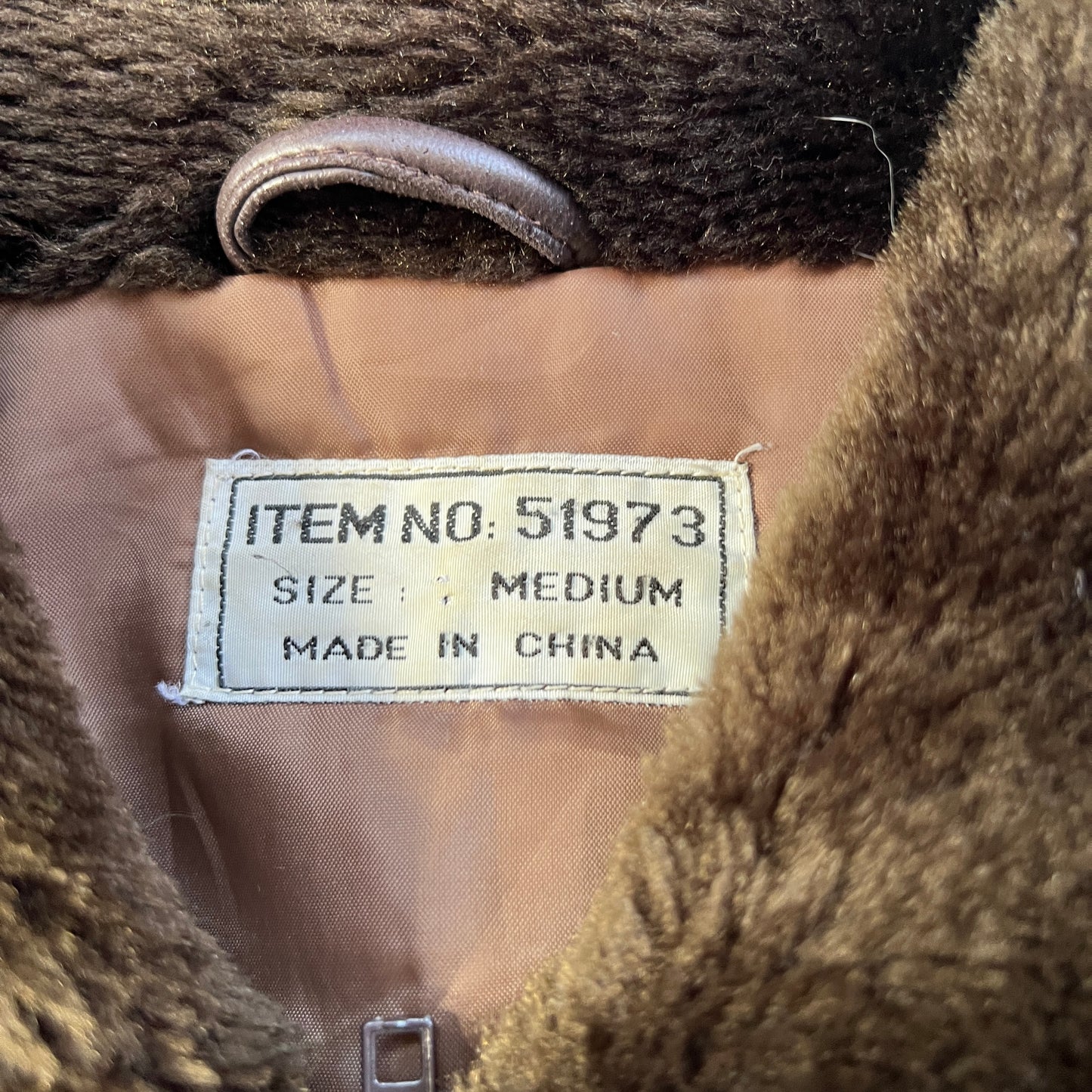 Leather Aviator Jacket