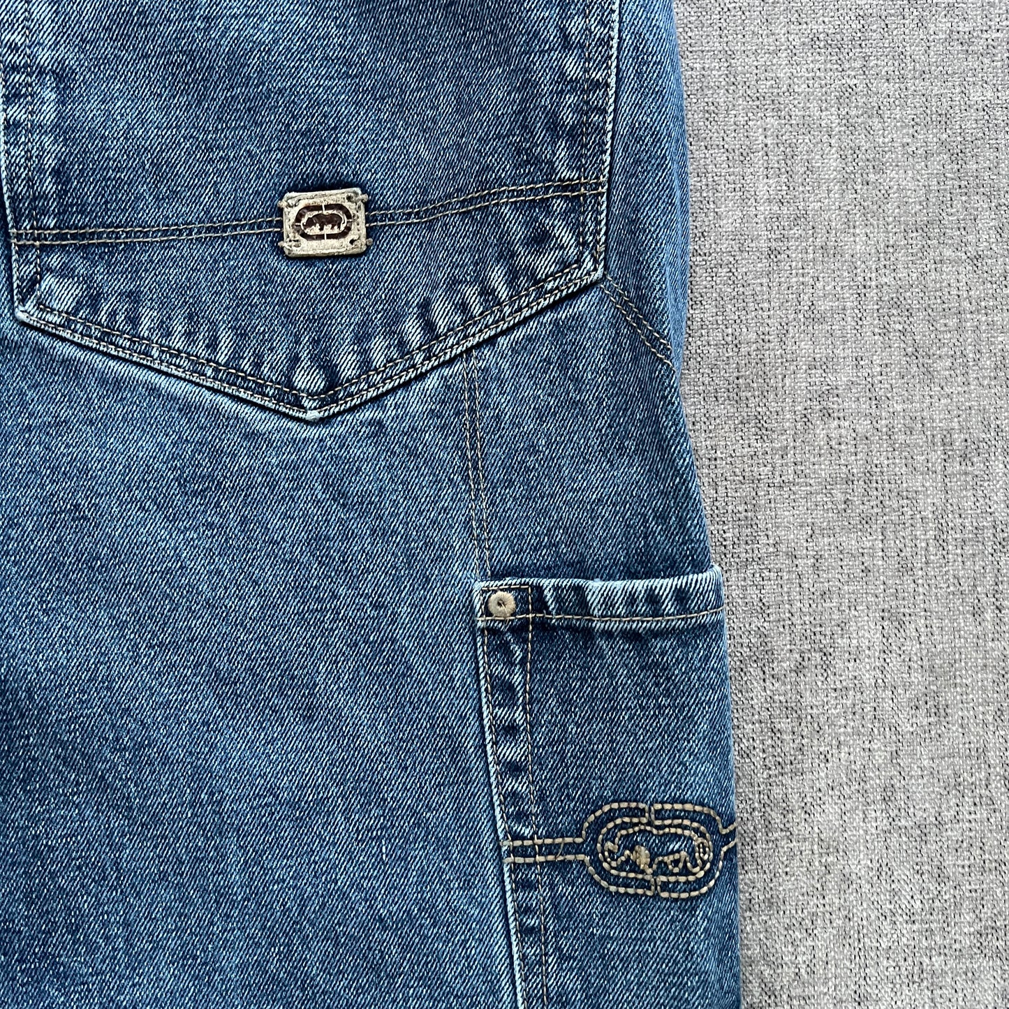 Ecko Unlmtd Y2K Carpenter Baggy Jeans