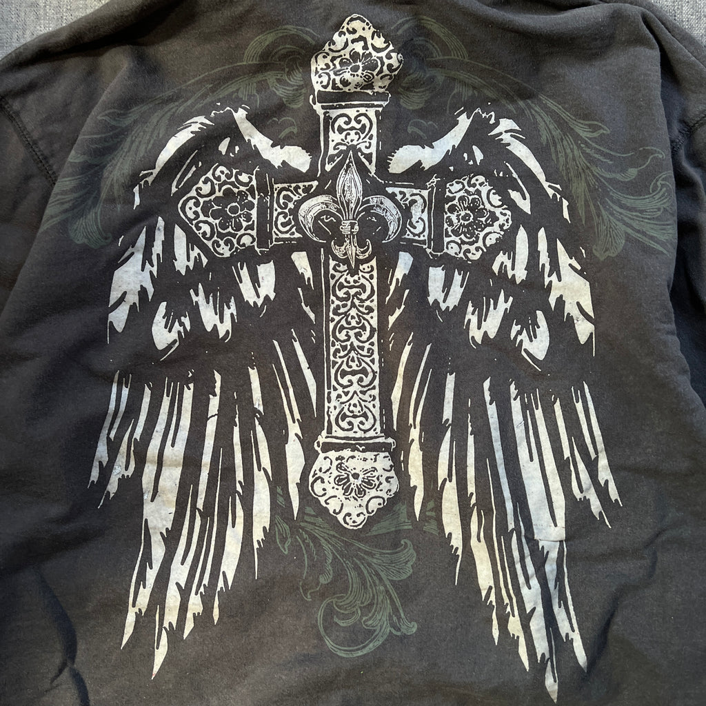 Hybrid Y2K Zip Up Hoodie