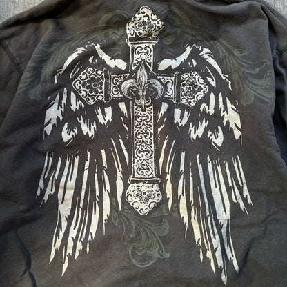 Hybrid Y2K Zip Up Hoodie