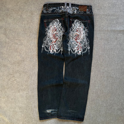 Ruthless Art Y2K Jeans