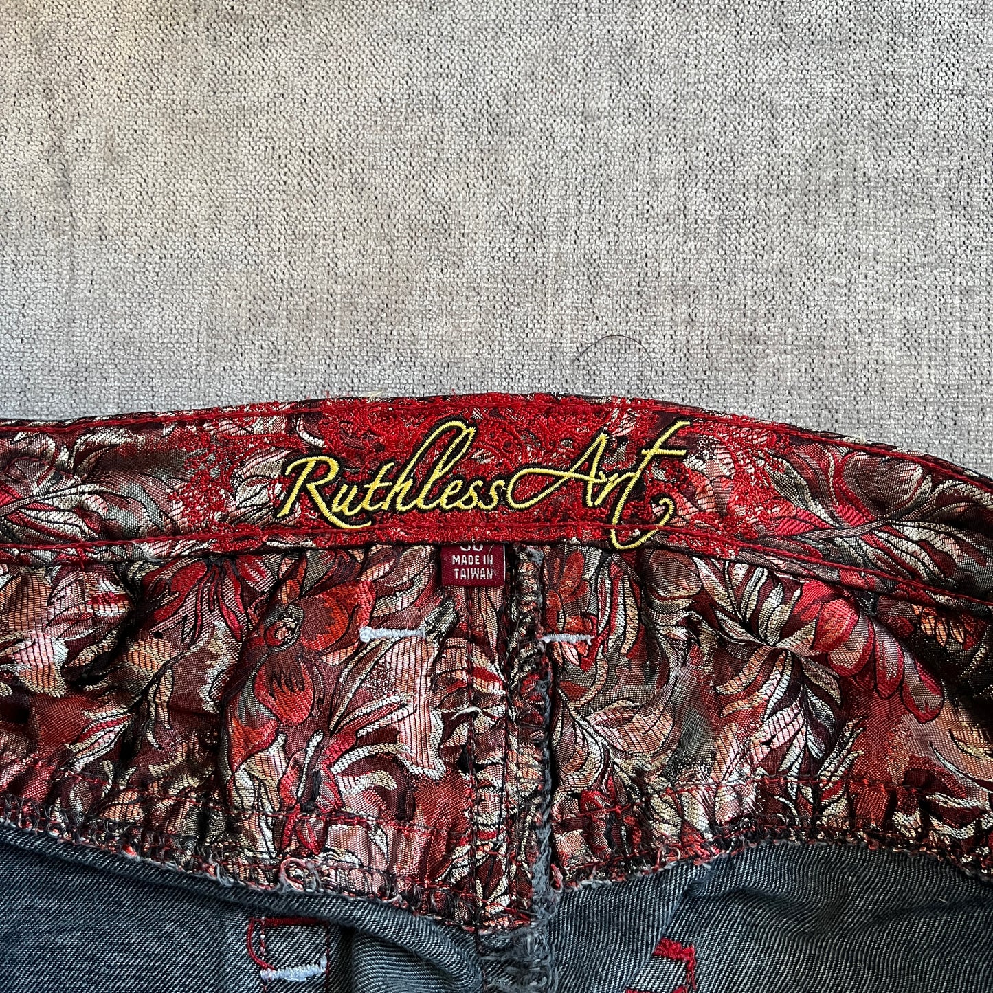Ruthless Art Y2K Jeans