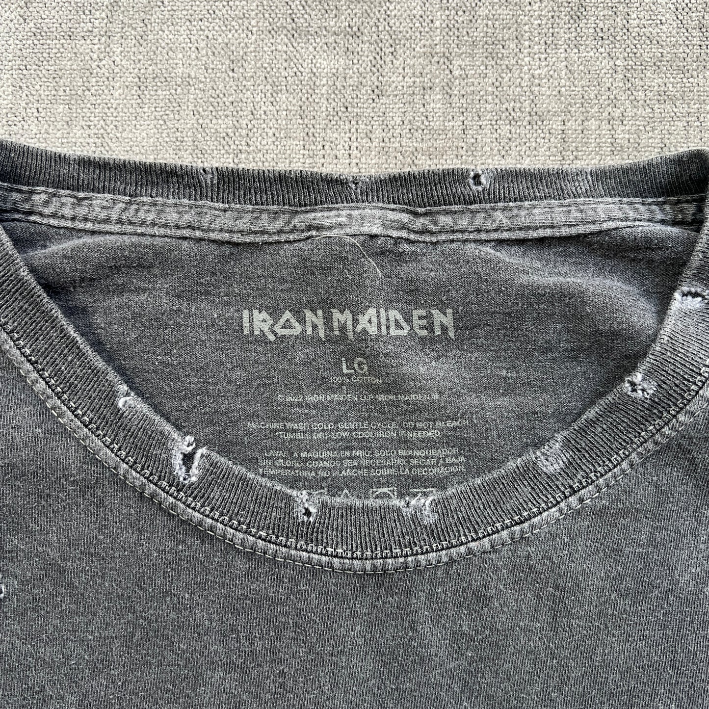 Iron Maiden Distressed Tee