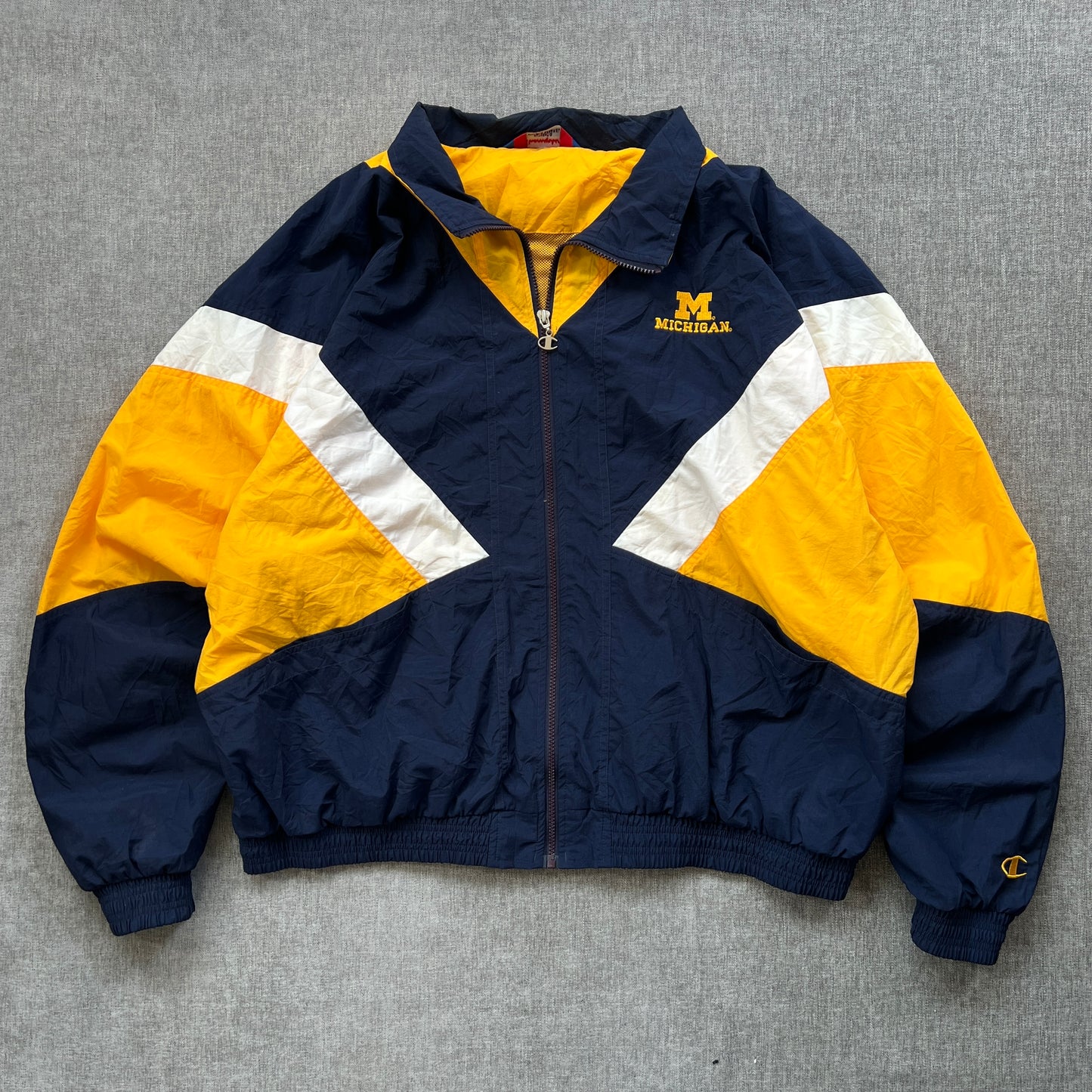 Champion Michigan Vintage Wind Breaker Jacket