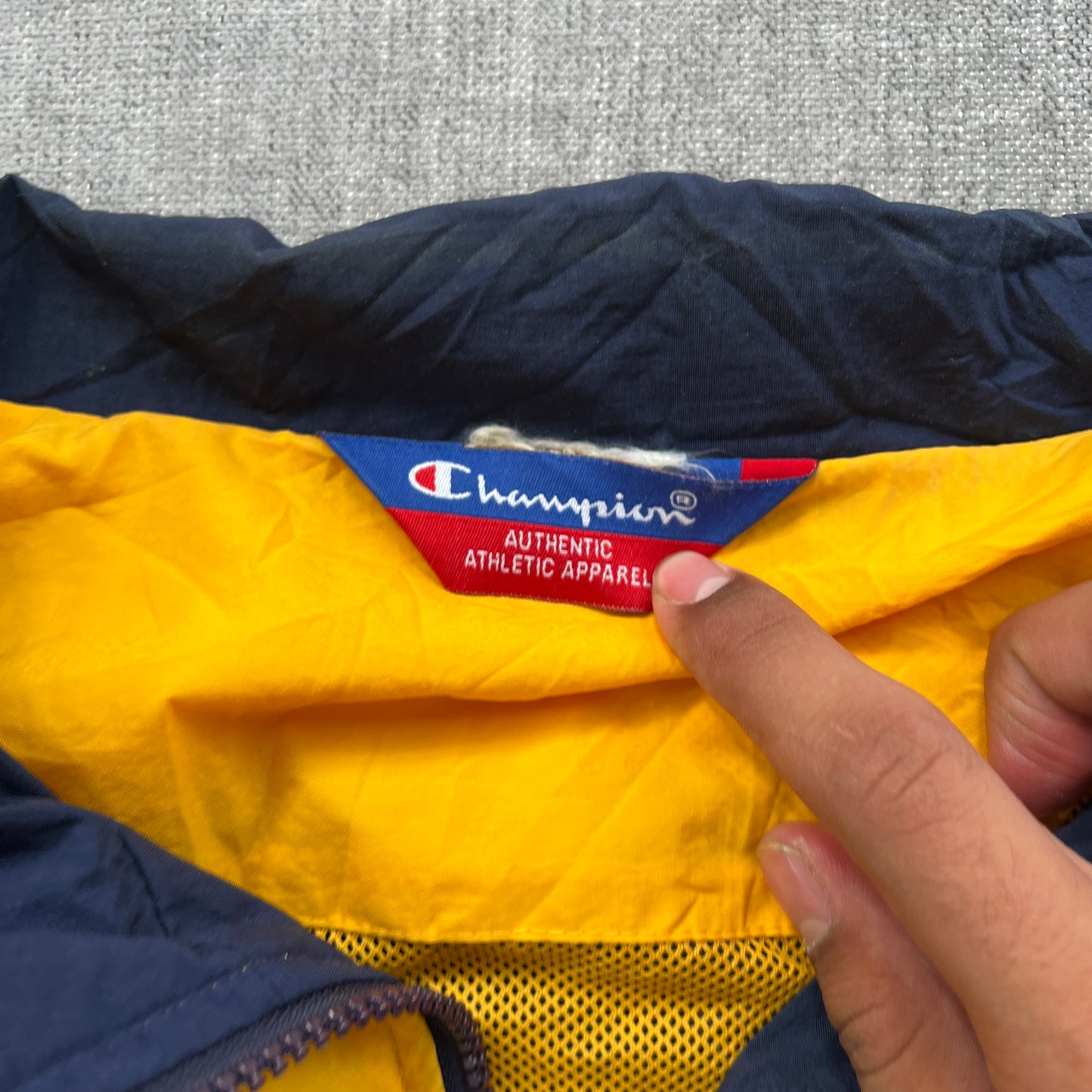 Champion Michigan Vintage Wind Breaker Jacket