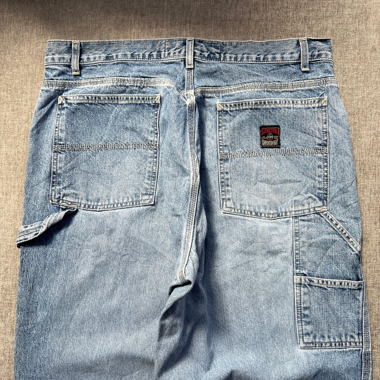 Structure Carpenter Baggy Jeans