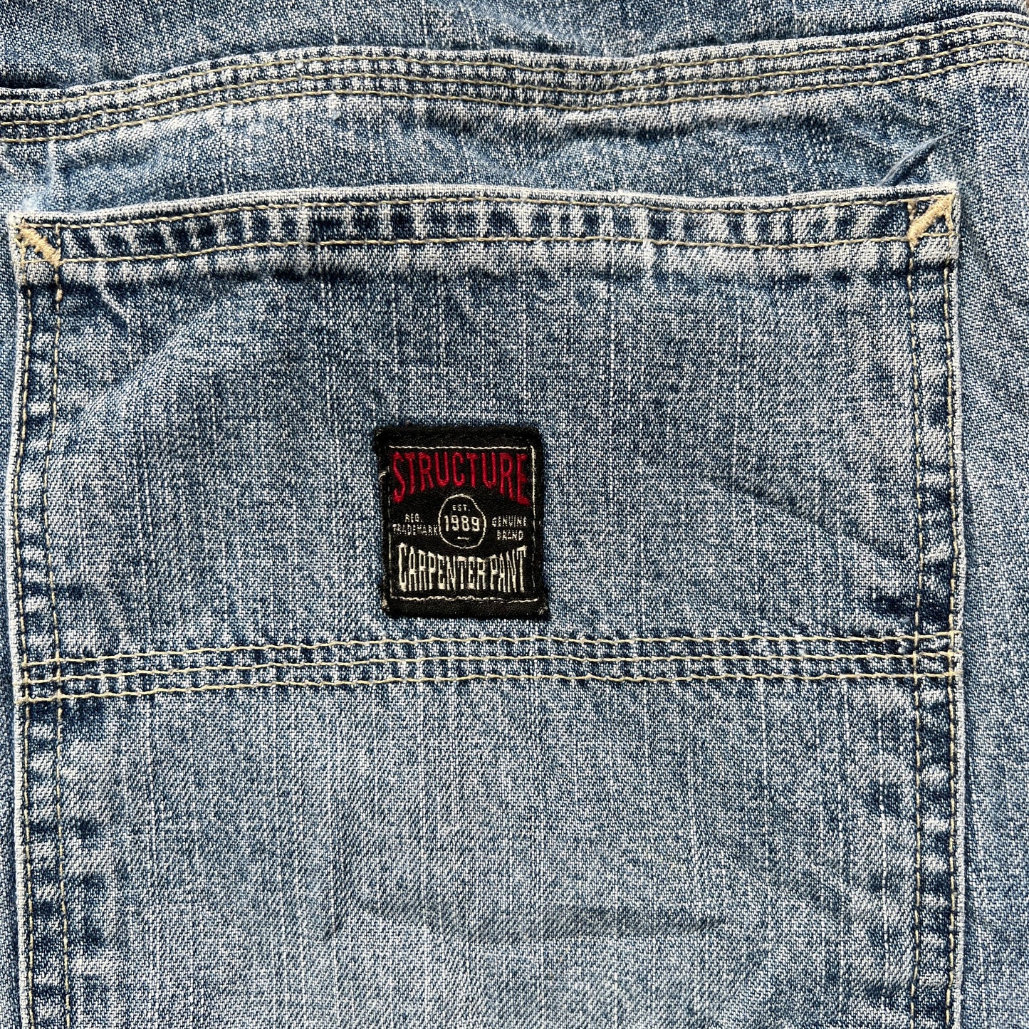 Structure Carpenter Baggy Jeans