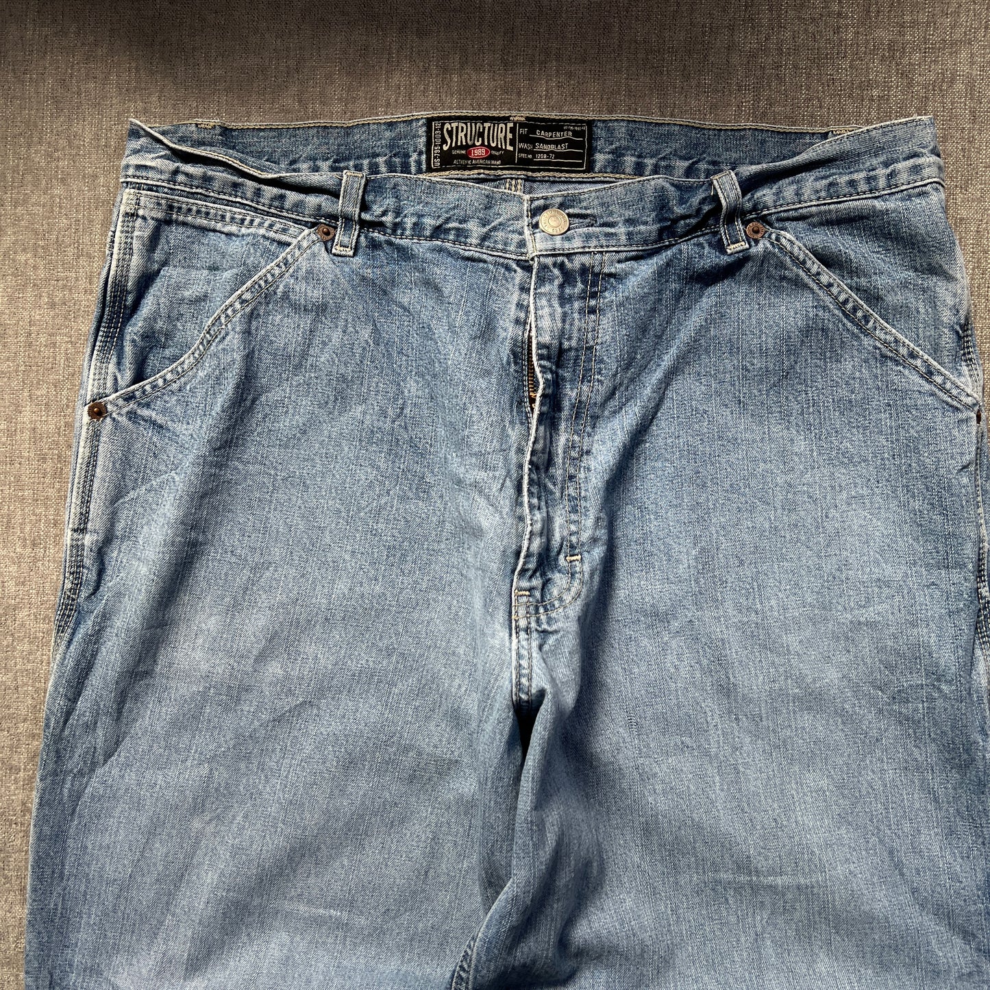 Structure Carpenter Baggy Jeans