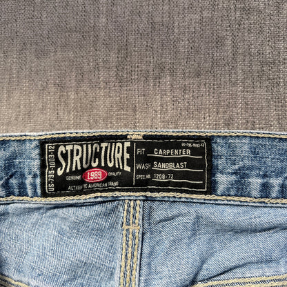 Structure Carpenter Baggy Jeans
