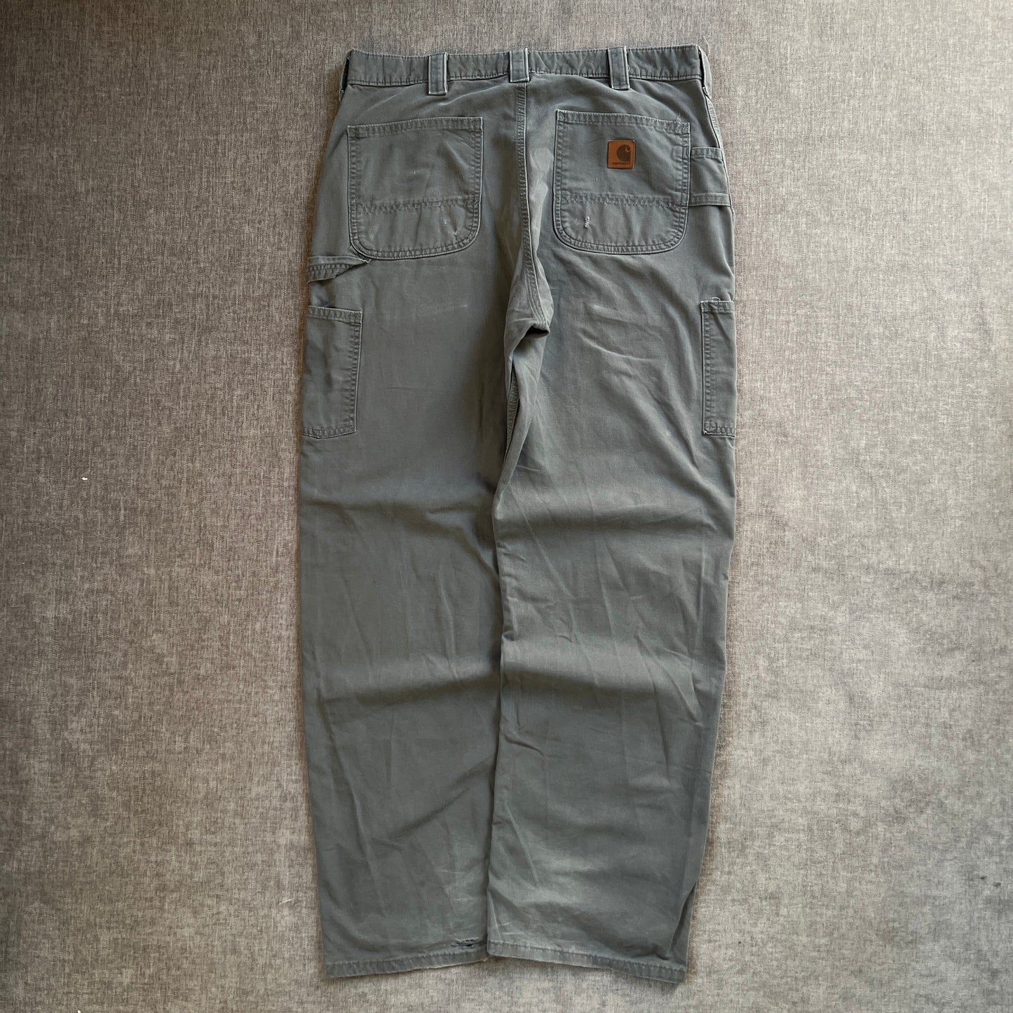 Carhartt Original Dungaree Fit Grey Carpenter Jeans