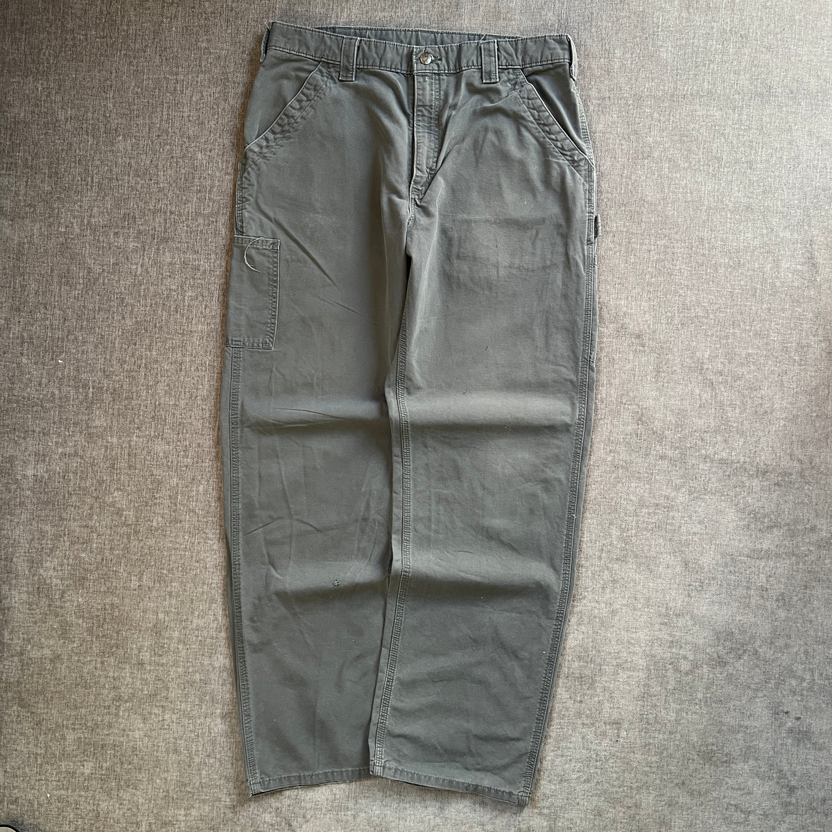 Carhartt Original Dungaree Fit Grey Carpenter Jeans