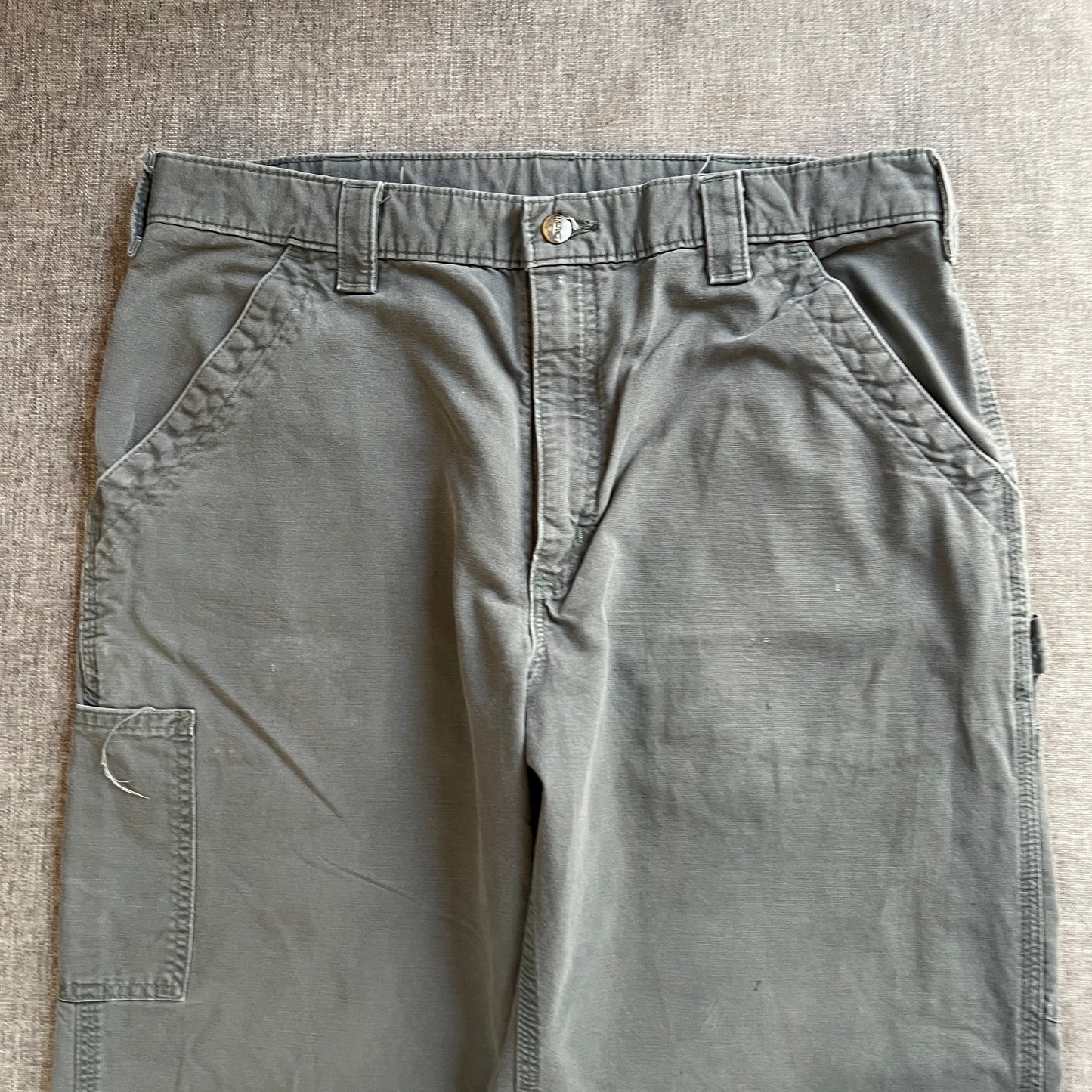 Carhartt Original Dungaree Fit Grey Carpenter Jeans