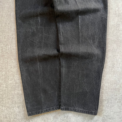 Wrangler Relaxed Fit Black Jeans
