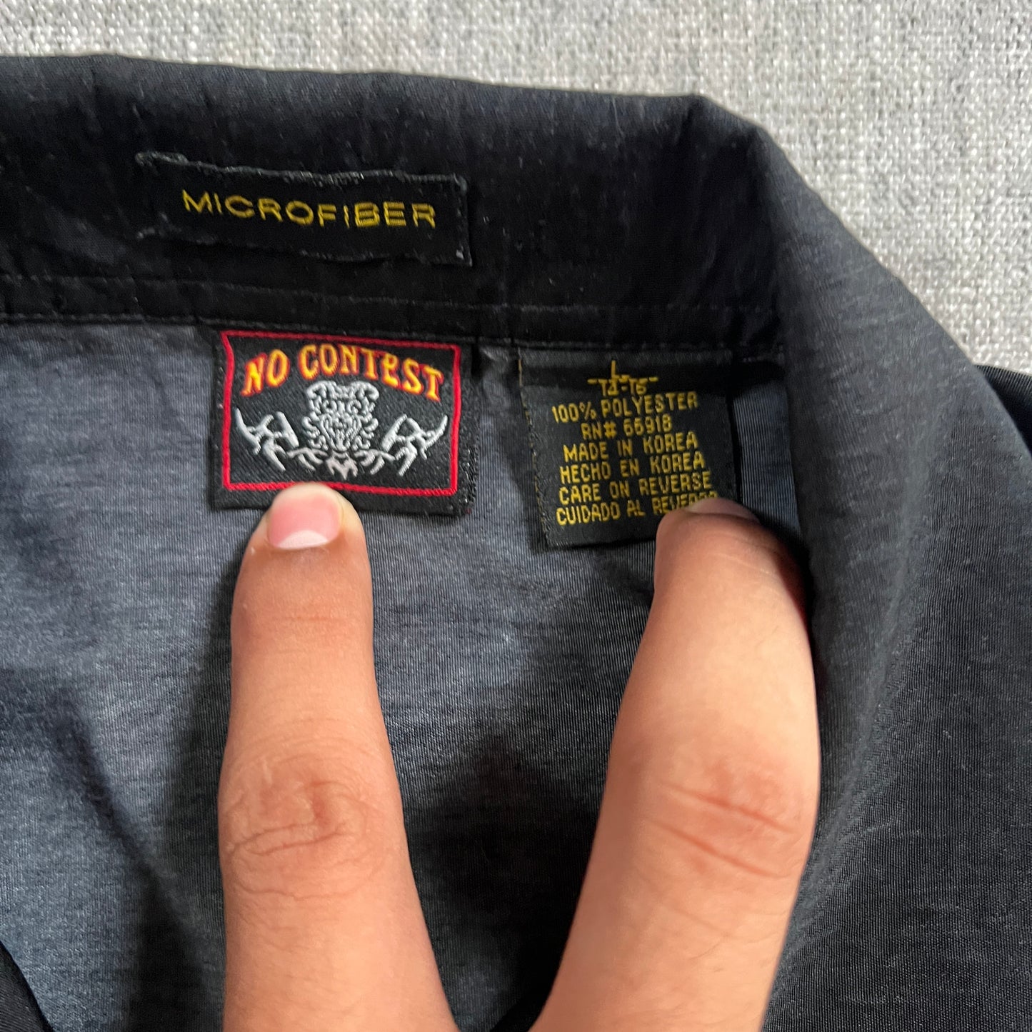 No Contest Flames Shirt