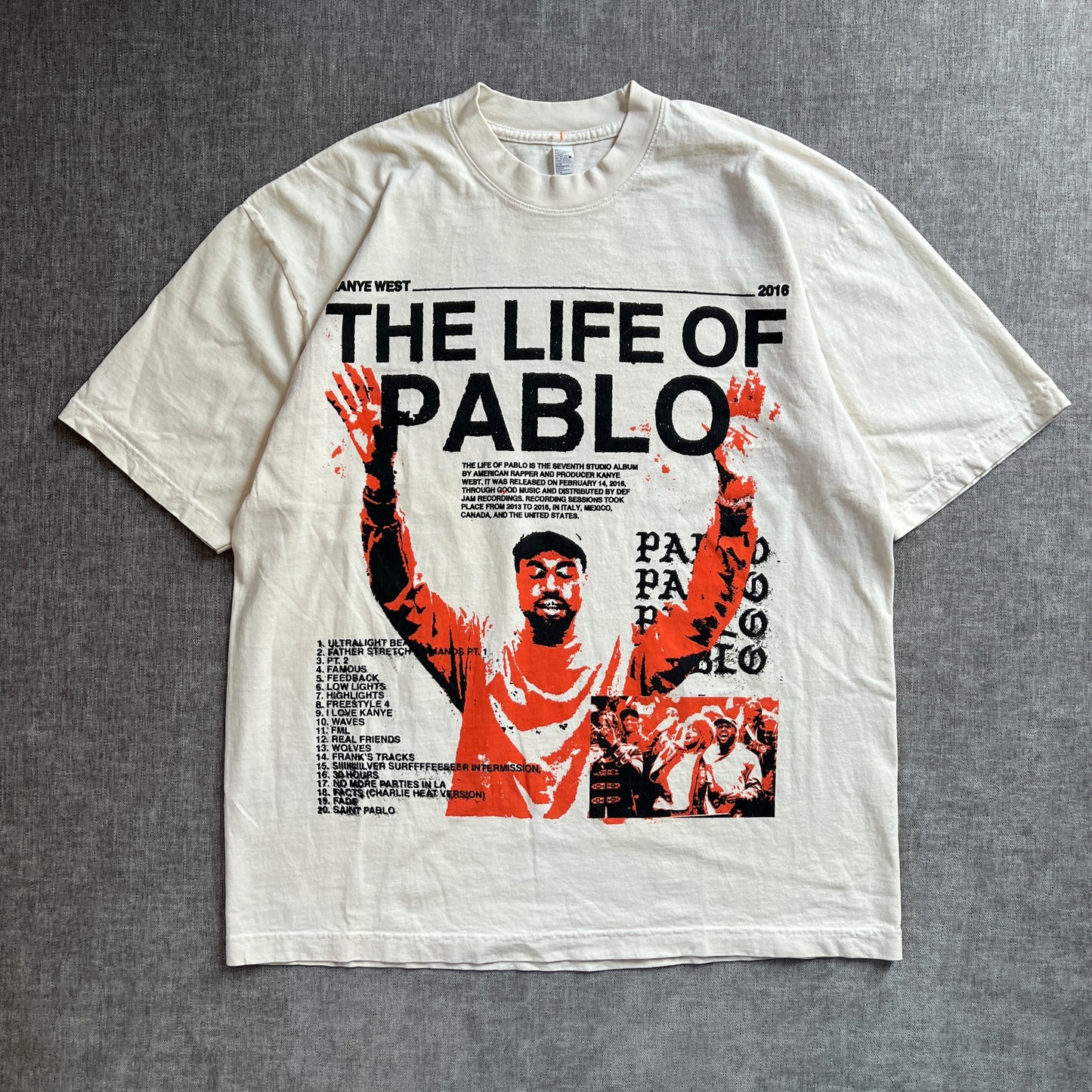 Kanye "The Life Of Pablo" Tee