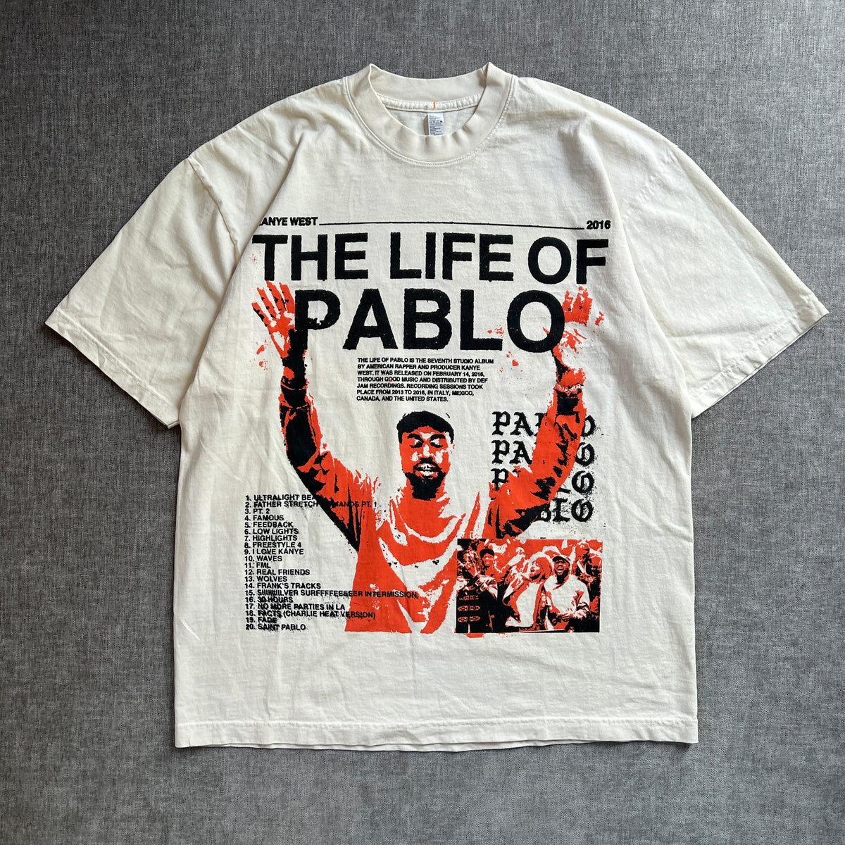 Kanye "The Life Of Pablo" Tee