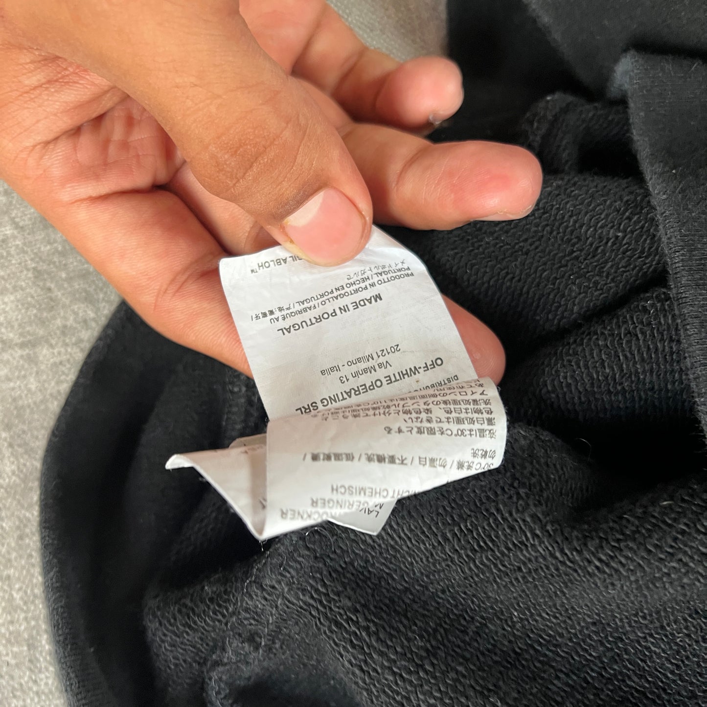 Off White Crew Neck