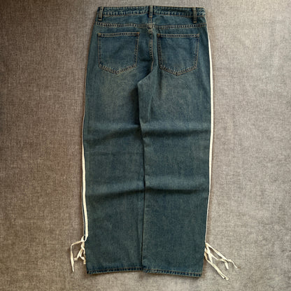 Side Stripes Relaxed Fit Jeans