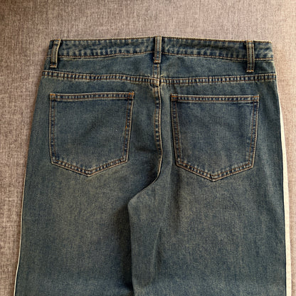 Side Stripes Relaxed Fit Jeans