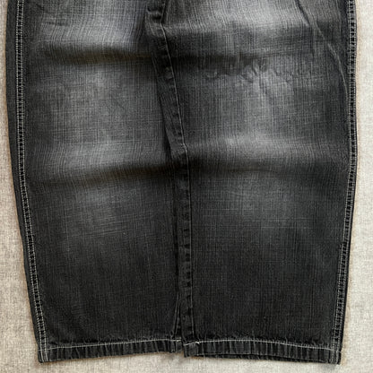 Southpole Red Tag Baggy Washed Jeans