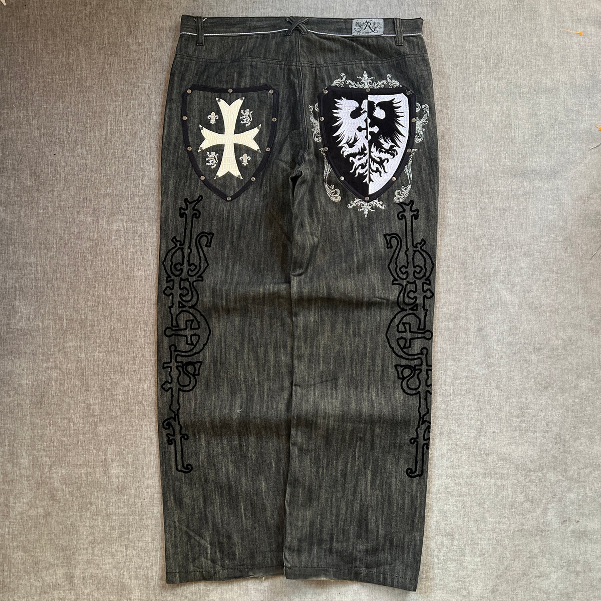 Russo Y2K Baggy Washed Jeans
