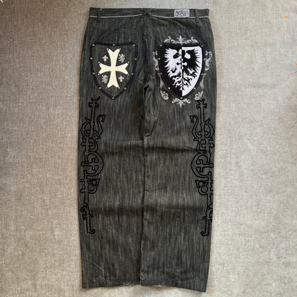 Russo Y2K Baggy Washed Jeans