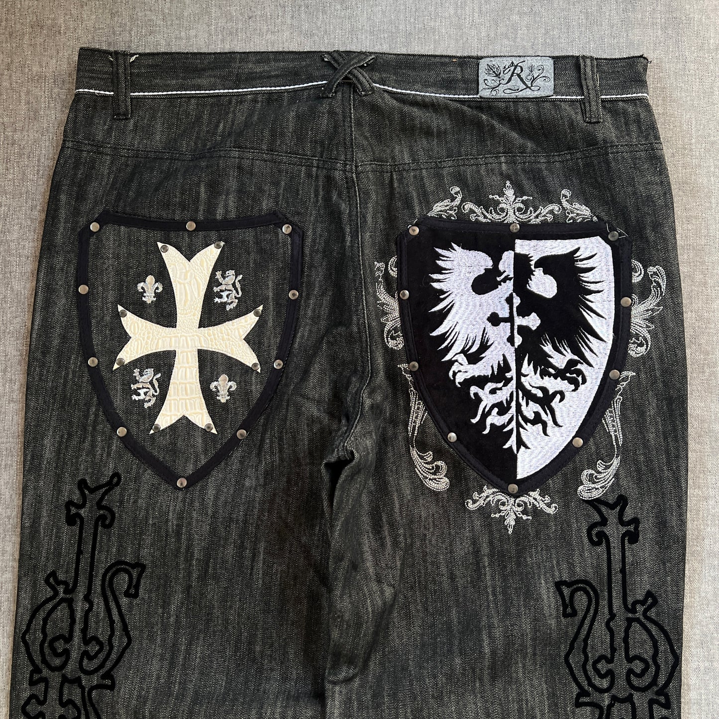 Russo Y2K Baggy Washed Jeans
