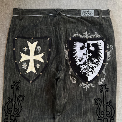 Russo Y2K Baggy Washed Jeans