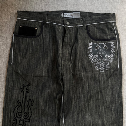 Russo Y2K Baggy Washed Jeans