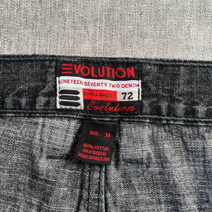 Evolution Super Baggy Washed Jort