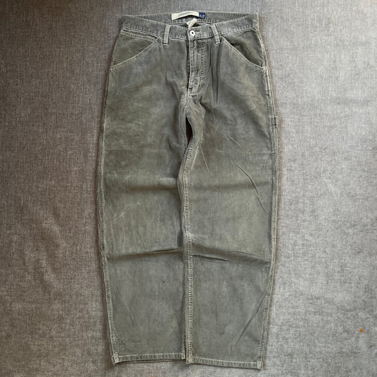 GAP Corduroy Carpenter Baggy Jeans
