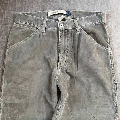 GAP Corduroy Carpenter Baggy Jeans
