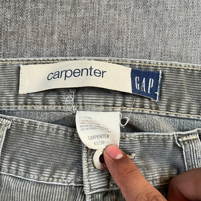 GAP Corduroy Carpenter Baggy Jeans