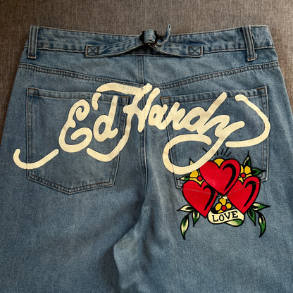 EdHardy Y2K Super Baggy Jeans