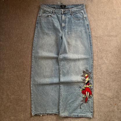 EdHardy Y2K Super Baggy Jeans