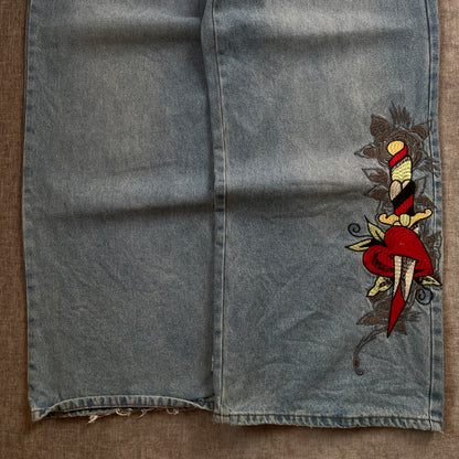 EdHardy Y2K Super Baggy Jeans