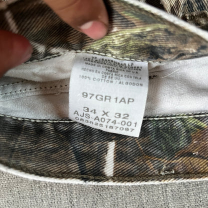Wrangler Realtree Double Knee Jenas