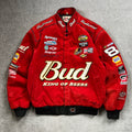 Nascar JH Designs Leather Vintage Jacket