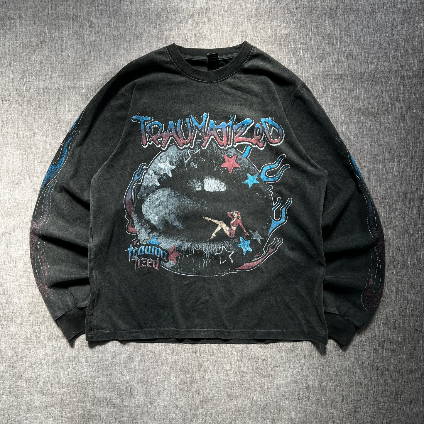 Traumatized Flames Long Sleeve