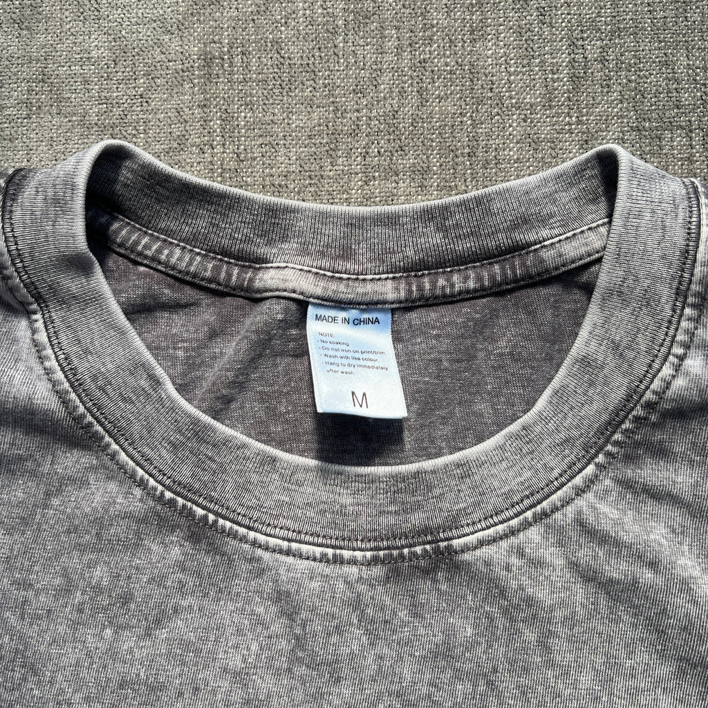 Acid Washed Oversized Tee