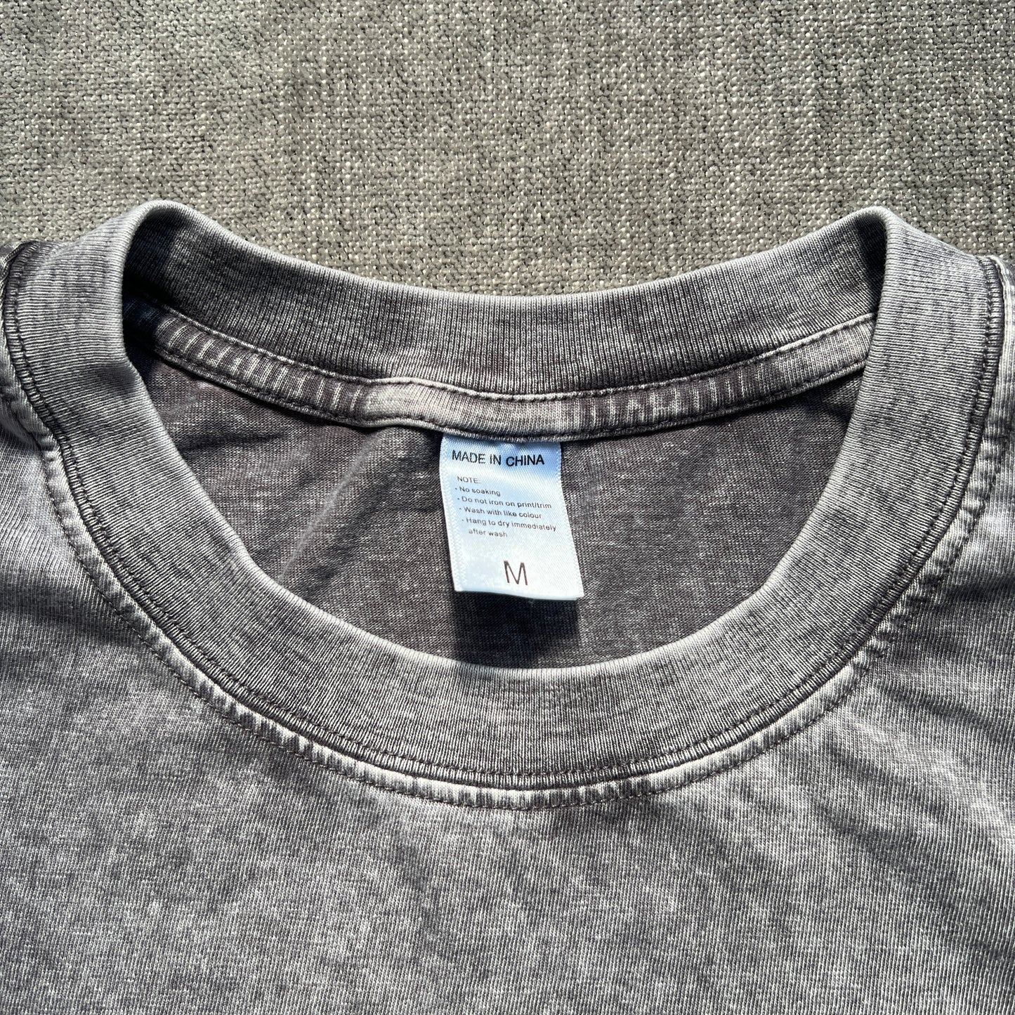 Acid Washed Oversized Tee