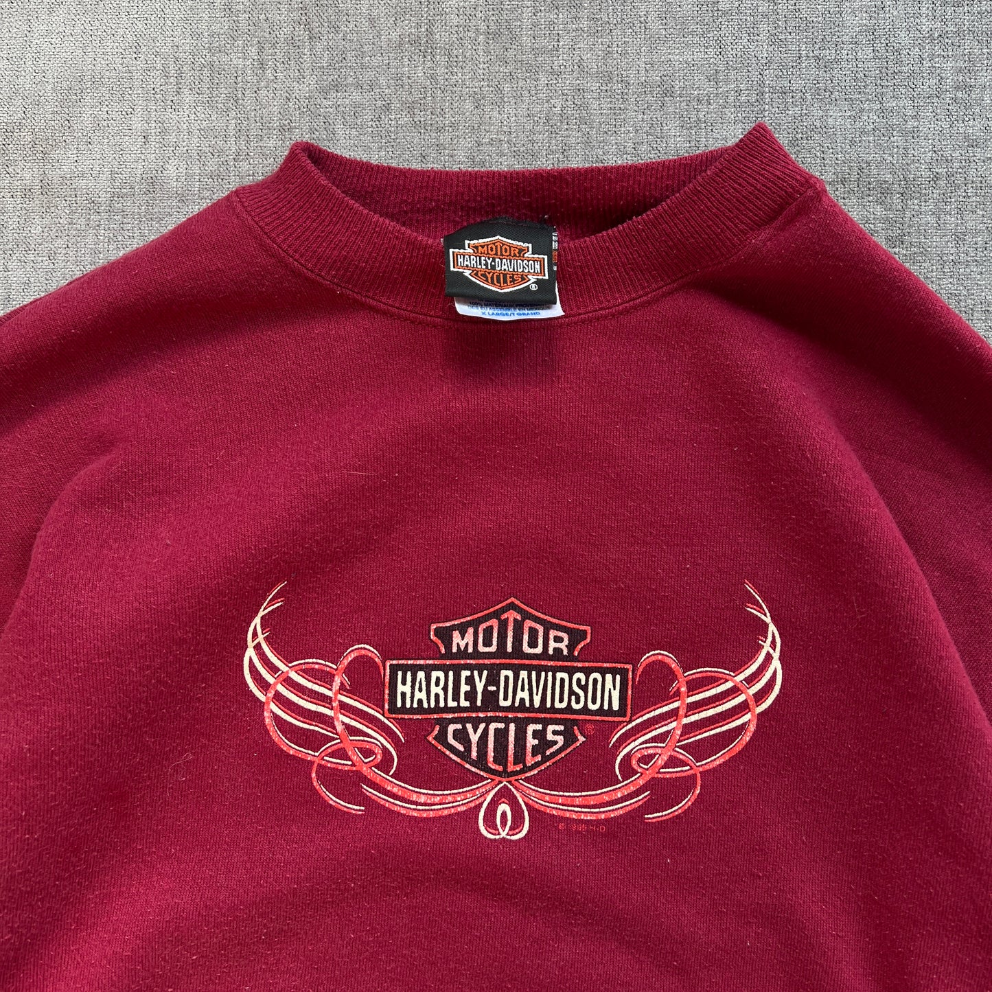 Harely-Davidson Vintage Crew Neck