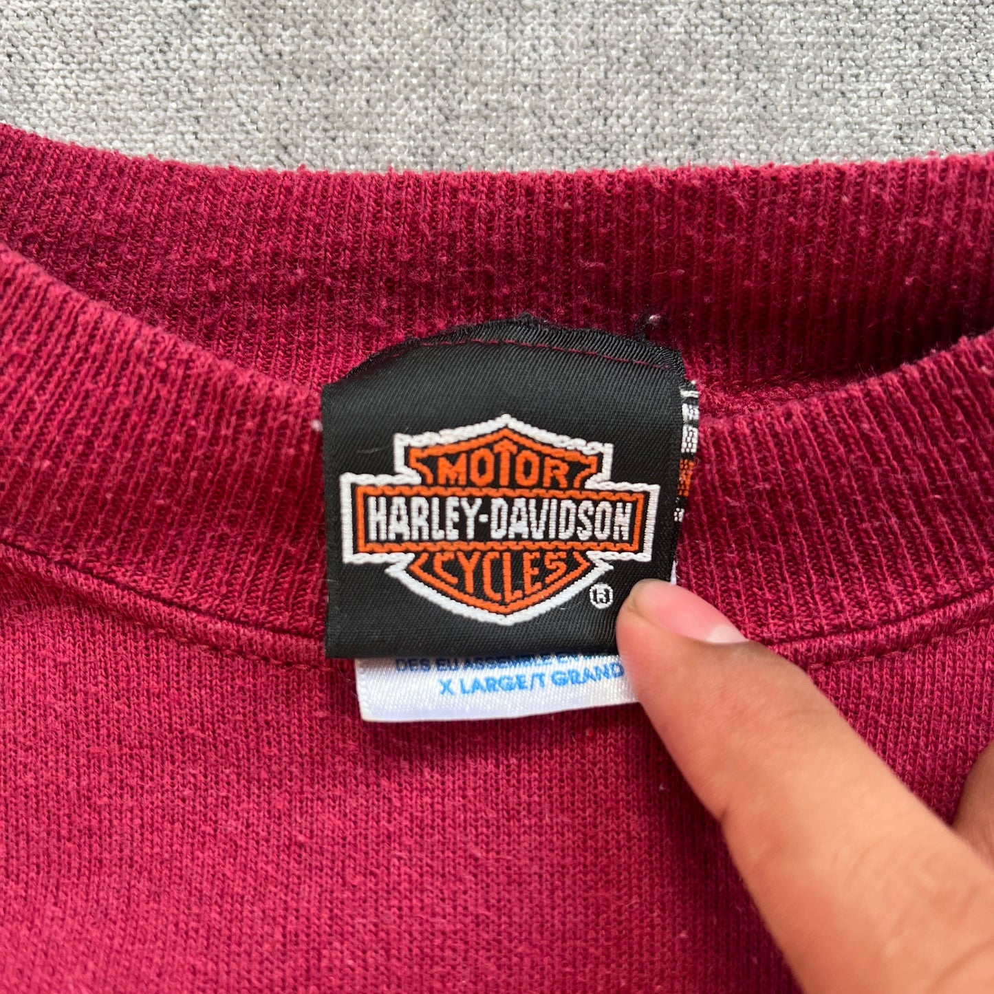 Harely-Davidson Vintage Crew Neck