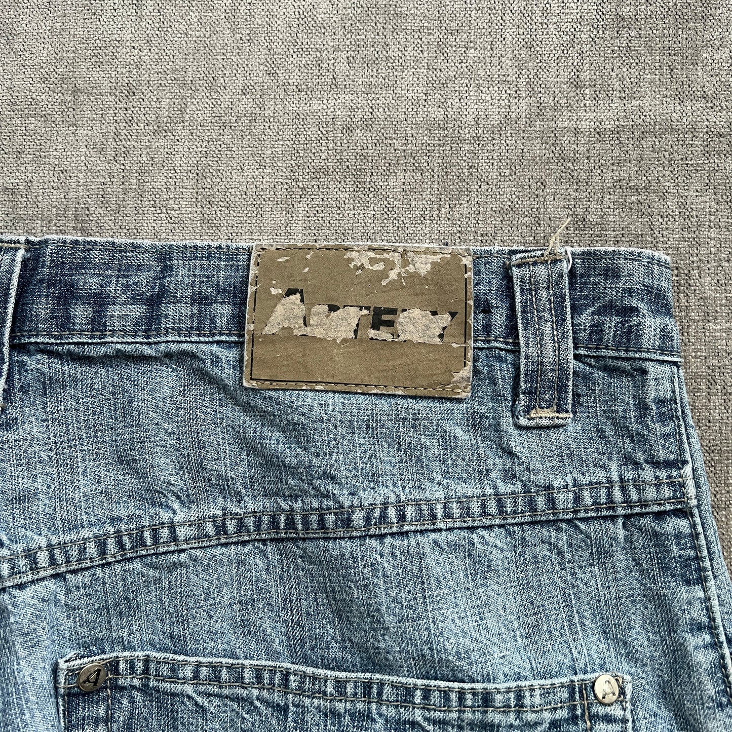 Artery Washed Baggy Jort