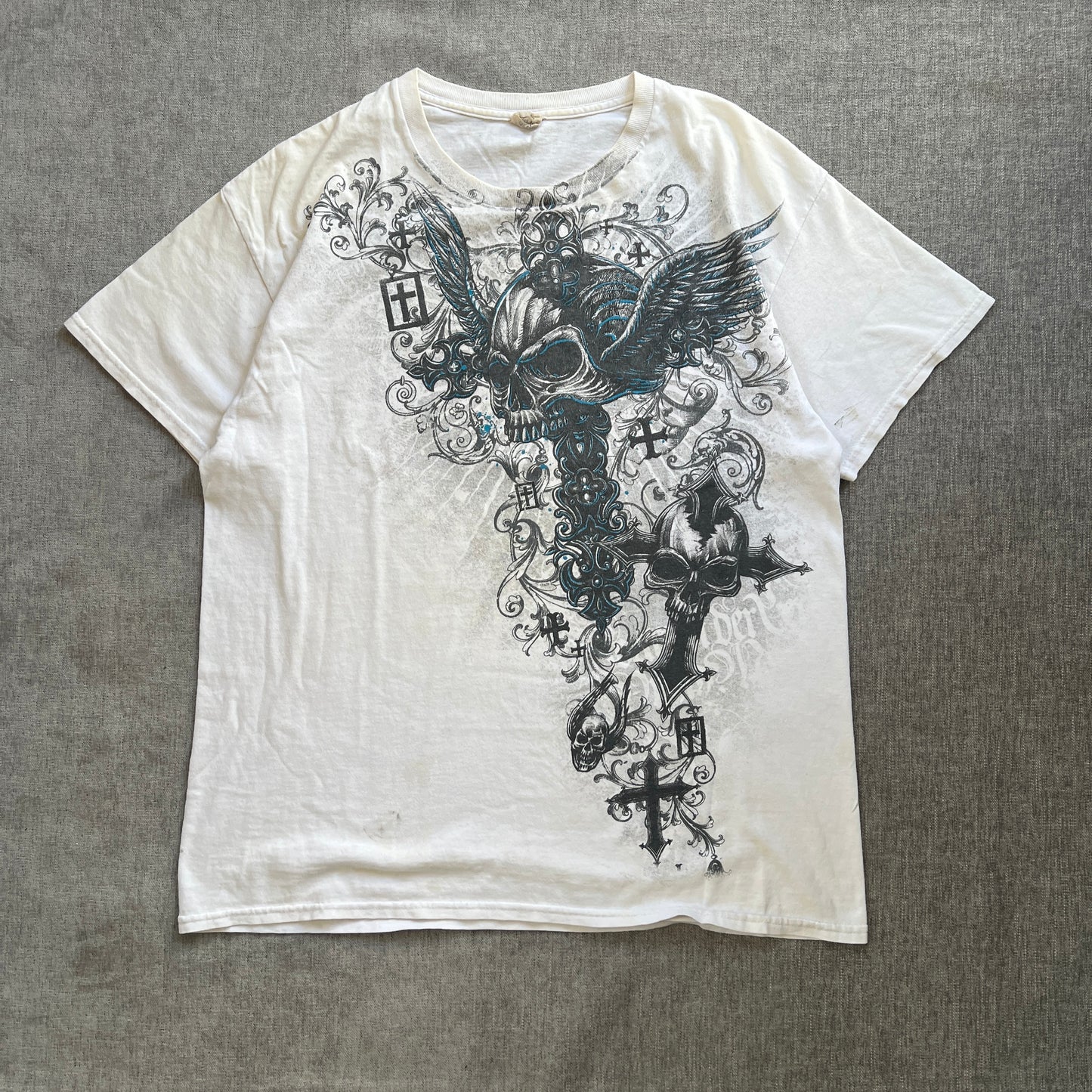 Y2K Skull Tee