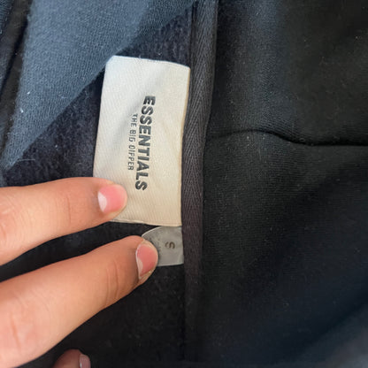 ESSENTIALS Black Hoodie
