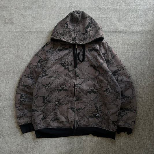MMA Elite Skull Y2K Hoodie