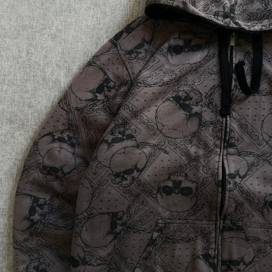 MMA Elite Skull Y2K Hoodie