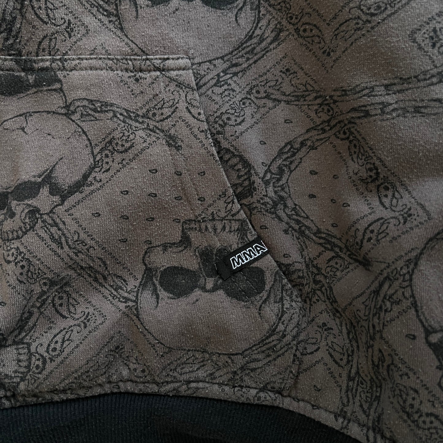 MMA Elite Skull Y2K Hoodie